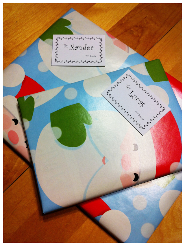Santa-wrap